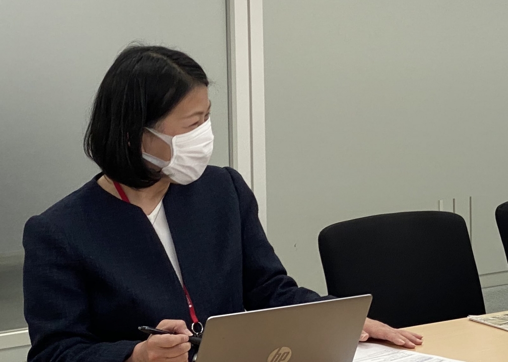 “SONPOリスクマネジメント株式会社様インタビューの様子”